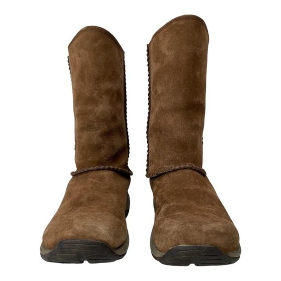 merrell Primo Stitch High Chestnut Boots Size 5.5 - Picture 5 of 10
